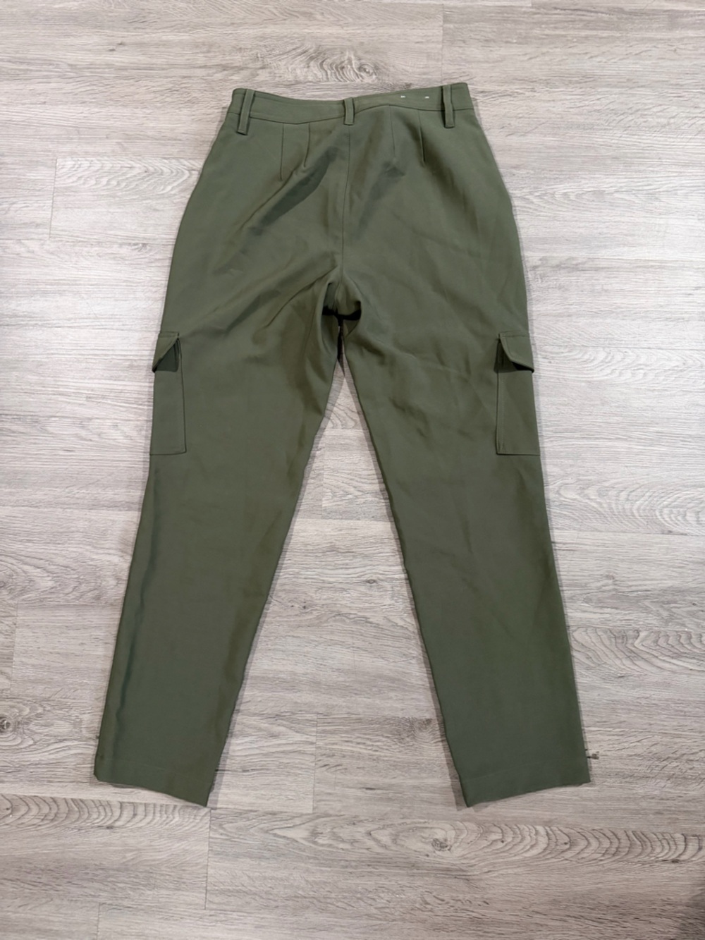 Calvin Klein Women’s Olive Green Cargo Pants Size 2 - Picture 4 of 4